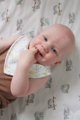 Olive Handmade Dribble Bib