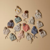 FLOWER POP ORGANIC KNITTED JACQUARD HAT