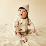 LEMONY ORGANIC KNITTED JACQUARD HAT