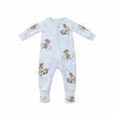 Aviator Teddy Zipsuit