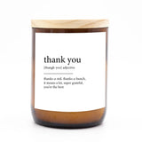 'Thank You' Candle