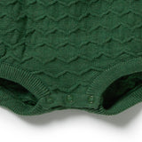 Lillipad Organic Knitted Chevron Bodysuit