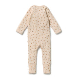 Little Lady Bugs Organic Zipsuit with Feet