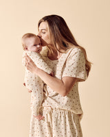 Little Lady Bugs Organic Zipsuit with Feet
