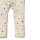 My Lucky Charm Organic Zipsuit with Feet