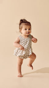 Little Blossom Organic Crinkle Ruffle Set