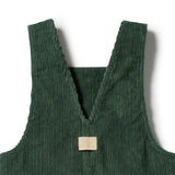 Moss Green Organic Cord Overall