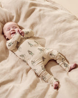 Skater Club Organic Zipsuit with Feet