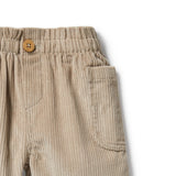 SAND ORGANIC CORDUROY PANT