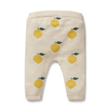 LEMONY ORGANIC KNITTED JACQUARD LEGGING