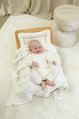 Classic Knit Romper - Milk