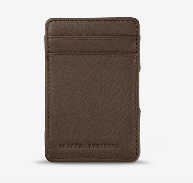 FLIP WALLET- CHOCOLATE