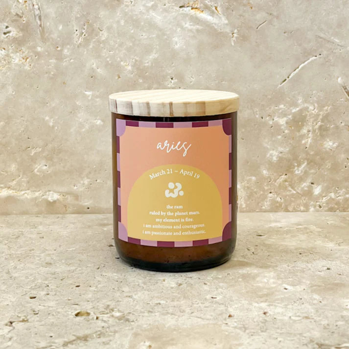 ZODIAC MID SOY CANDLE - ARIES