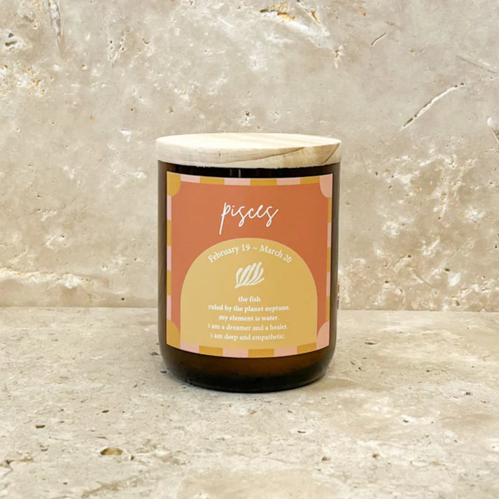 ZODIAC MID SOY CANDLE - PISCES