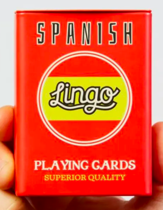 SPANISH SLANG PLAYING CARDS IN TIN