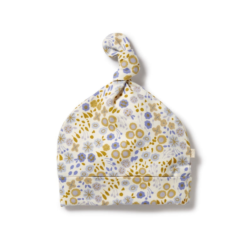 LITTLE MEADOW ORGANIC KNOT BEANIE