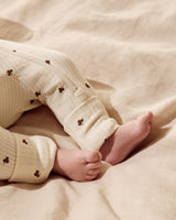 My Lucky Charm Organic Zipsuit with Feet
