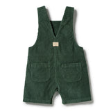 Moss Green Organic Cord Overall