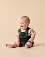 Moss Green Organic Cord Overall